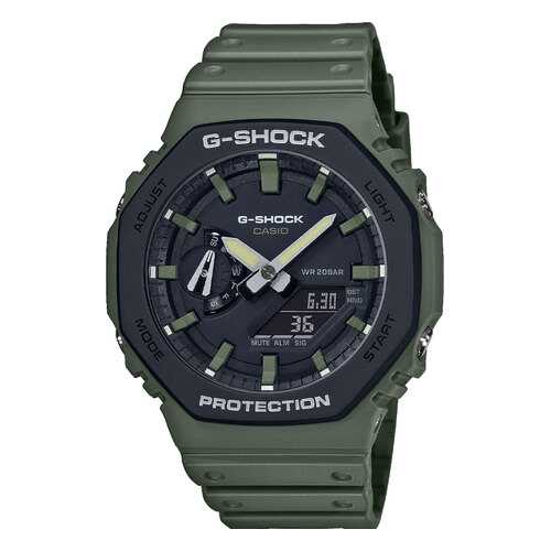 Японские наручные часы Casio G-SHOCK GA-2110SU-3AER с хронографом в ТВОЕ