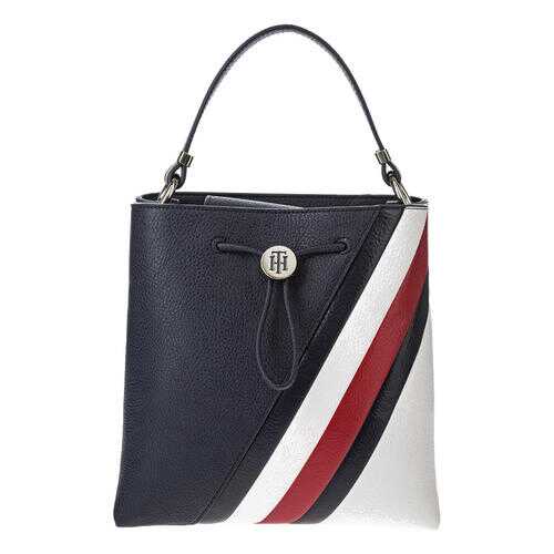 Сумка кросс-боди женская Tommy Hilfiger AW0AW08117 синяя в ТВОЕ
