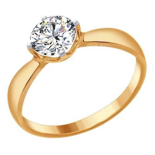 Кольцо женское SOKOLOV из серебра со Swarovski Zirconia 89010096 р.17 в ТВОЕ