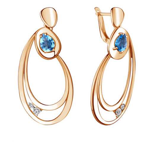 Серьги Aquamarine 4722005.6 в ТВОЕ