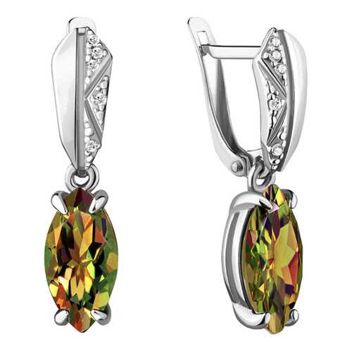 Серьги женские Aquamarine 4475719А.5_OS_3,39гр. в ТВОЕ