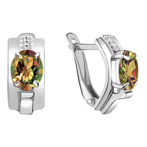 Серьги женские Aquamarine 4493019А.5_OS_3,41гр. в ТВОЕ