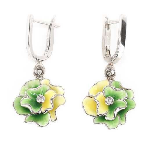 Серьги женские YOUKON BЕ 10585ЕЖЗ серебристые в ТВОЕ