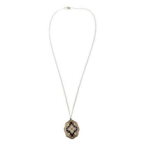 Колье CLARA BIJOUX B76362 BW черное/коричневое/бежевое в ТВОЕ
