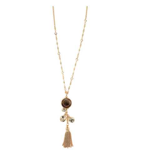 Колье женское Fiore Luna LN1051.15 золотистое в ТВОЕ