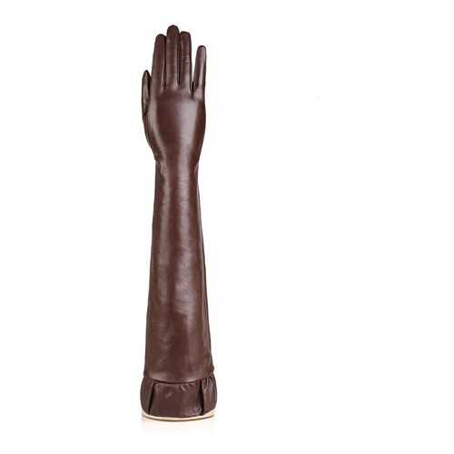 Перчатки женские Eleganzza F-IS8008 коричневые 6.5 в ТВОЕ