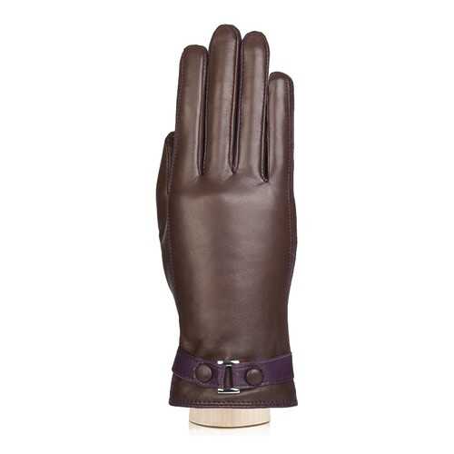 Перчатки женские Eleganzza TOUCH IS02074 коричневые 6.5 в ТВОЕ
