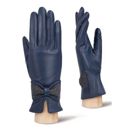 Перчатки женские Labbra LB-0107 синие 8 в ТВОЕ