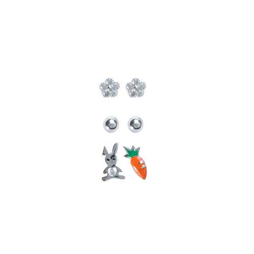 Серьги Corona style B005E1118500K032-SILVER в ТВОЕ