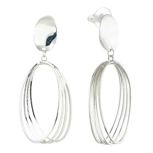 Серьги Corona Style B006E03187 серебристые в ТВОЕ