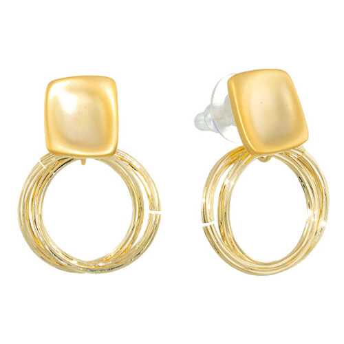 Серьги Corona Style B006E0812046 золотистые в ТВОЕ