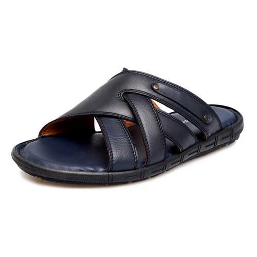 Шлепанцы мужские Pierre Cardin 710017663 синие 42 RU в ТВОЕ