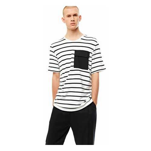 Футболка мужская Antony Morato MMKS01759-FA110066 белая S в ТВОЕ