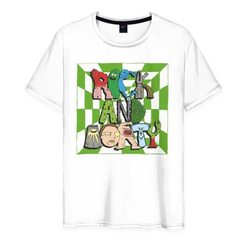Футболка мужская ВсеМайки 1951363 белая XXXL в ТВОЕ