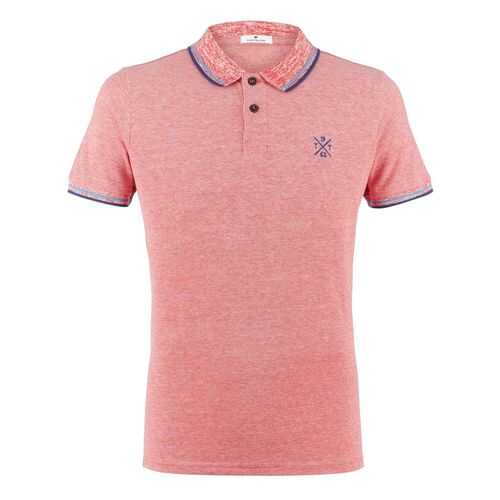 Футболка-поло мужская TOM TAILOR 1016150-21334 красная XL INT в ТВОЕ