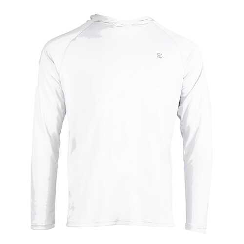 Лонгслив мужской FHM Mark Hoodie белый XL в ТВОЕ