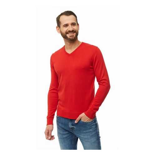 Джемпер мужской TOM TAILOR 1012820-21624 красный XL в ТВОЕ