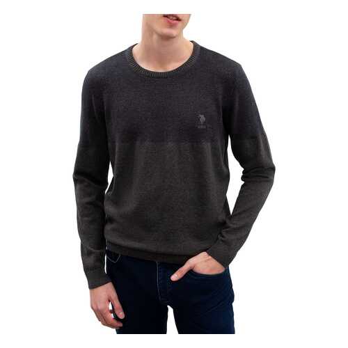 Джемпер мужской U.S. POLO Assn. G081GL0TK0ALEXTA серый L в ТВОЕ
