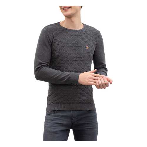 Джемпер мужской U.S. POLO Assn. G081SZ0TK0FEDOR серый M в ТВОЕ