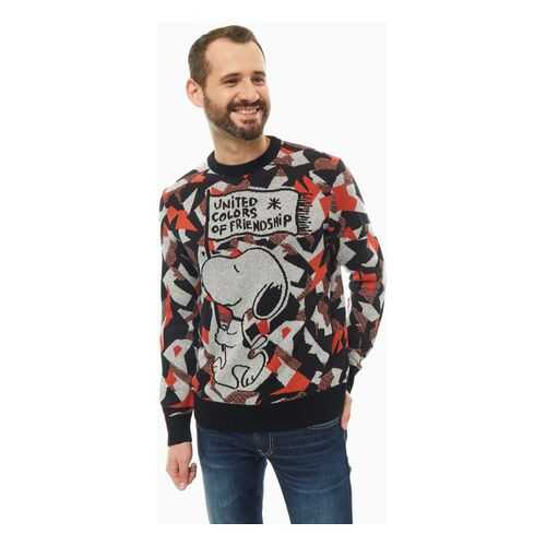 Джемпер мужской United Colors of Benetton 118WK1K16_904 серый S в ТВОЕ