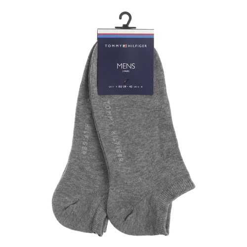 Набор носков мужских Tommy Hilfiger 342023001 серых 43-46 US в ТВОЕ