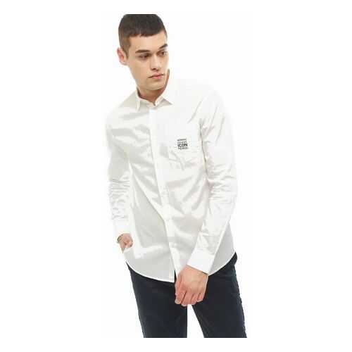 Рубашка мужская Armani Exchange 8NZCP1 ZNBJZ белая XXL в ТВОЕ