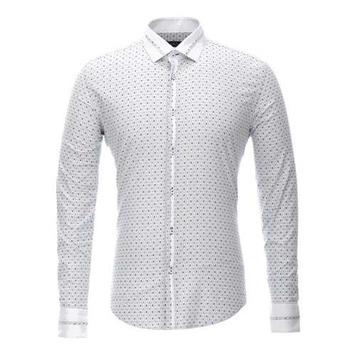 Рубашка мужская BAWER 2RY02012-05 белая XS в ТВОЕ