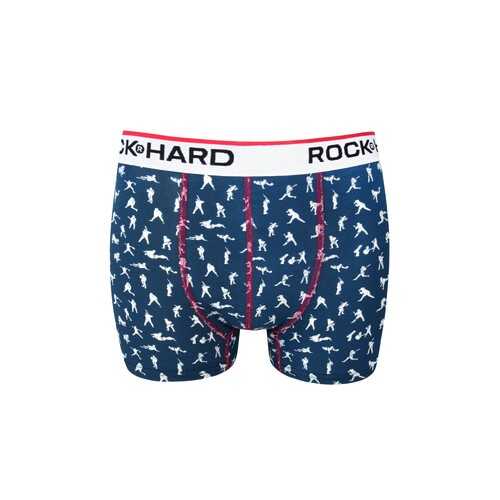 Боксеры мужские ROCKHARD 7003 ROCKHARD боксеры с рисунком (12) синие XXL в ТВОЕ