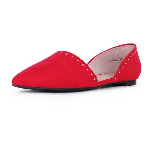 Балетки женские T.Taccardi 17521B красные 36 RU в ТВОЕ