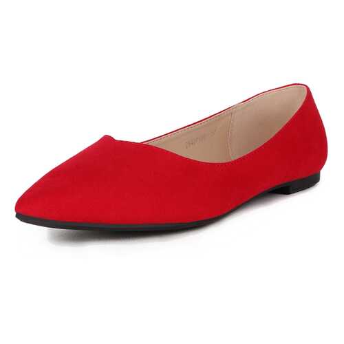 Балетки женские T.Taccardi 710018273 красные 38 RU в ТВОЕ