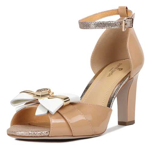 Босоножки женские Pierre Cardin 018066X0 бежевые 39 RU в ТВОЕ