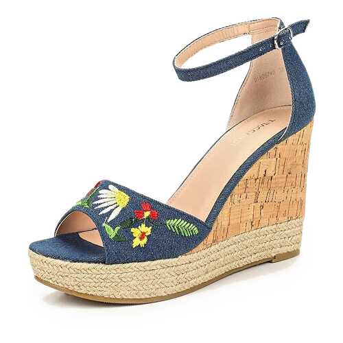 Босоножки женские T.Taccardi 01806740 синие 39 RU в ТВОЕ