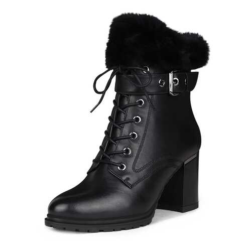 Ботильоны женские Pierre Cardin EJ029-5-105 черные 39 RU в ТВОЕ