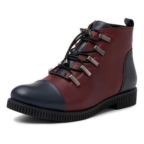Ботинки женские Pierre Cardin TR-MN-22-55-1 бордовые/синие 39 RU в ТВОЕ