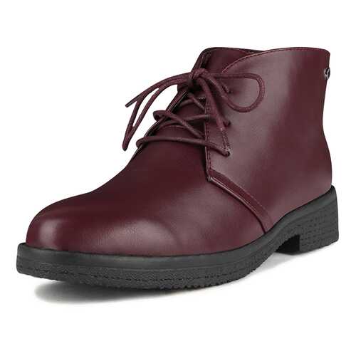 Ботинки женские T.Taccardi K0495MH-2C бордовые 37 RU в ТВОЕ