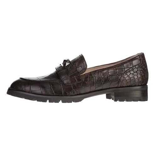 Лоферы женские M.SHOES 445327131 коричневые 39 RU в ТВОЕ