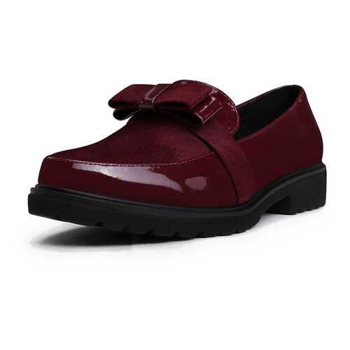 Лоферы женские T.Taccardi K0525LC-4A бордовые 41 RU в ТВОЕ