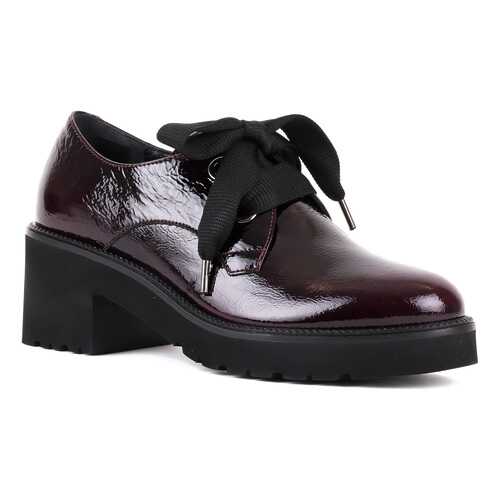 Полуботинки женские Donna Soft DS0526 бордовые 39 RU в ТВОЕ