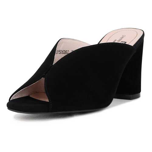Шлепанцы женские Pierre Cardin 710017520 черные 38 RU в ТВОЕ