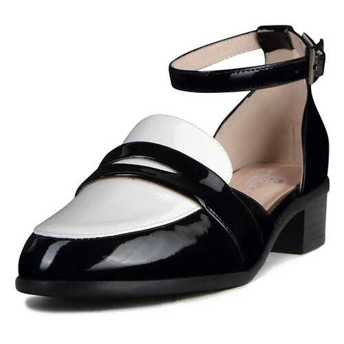 Туфли женские Pierre Cardin 008065J0 черные/белые 40 RU в ТВОЕ