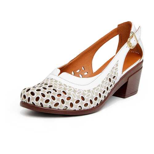 Туфли женские Pierre Cardin 273060M0 белые 40 RU в ТВОЕ