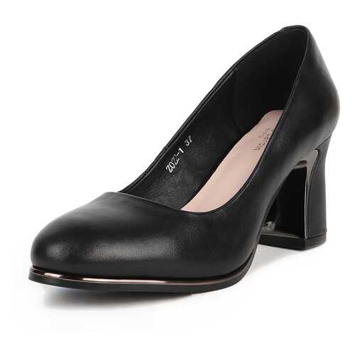 Туфли женские Pierre Cardin 710018536 черные 38 RU в ТВОЕ