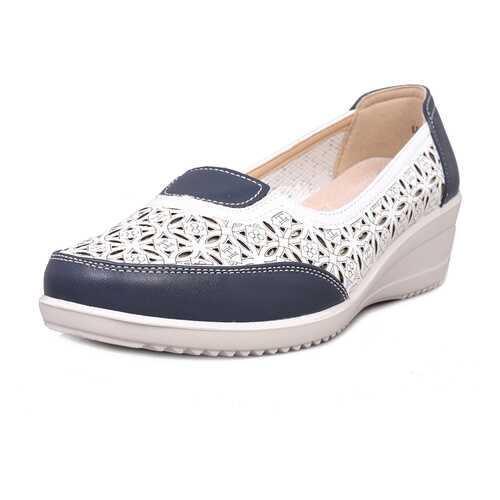 Туфли женские T.Taccardi 273060C0 белые/синие 41 RU в ТВОЕ