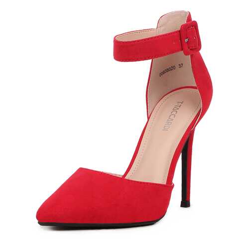Туфли женские T.Taccardi 710018732 красные 36 RU в ТВОЕ