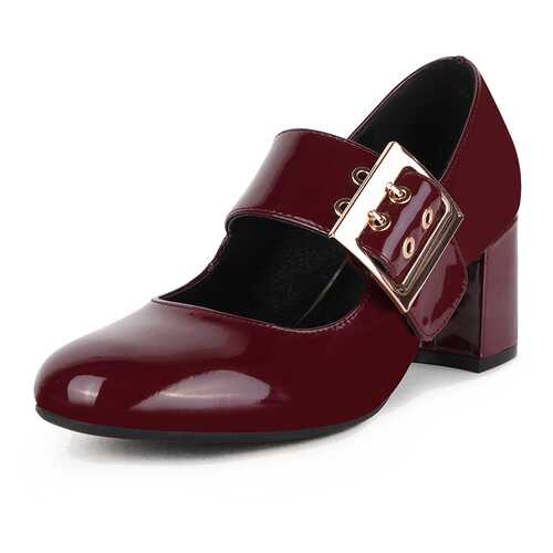 Туфли женские T.Taccardi K0569PM-1A бордовые 36 RU в ТВОЕ