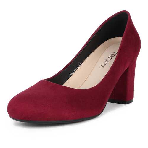 Туфли женские T.Taccardi K0591PM-1B бордовые 39 RU в ТВОЕ