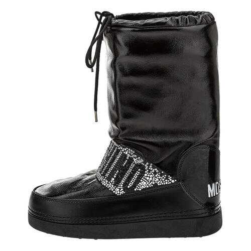Дутики женские Love Moschino JA24042G18IE0000 черные 37 IT в ТВОЕ