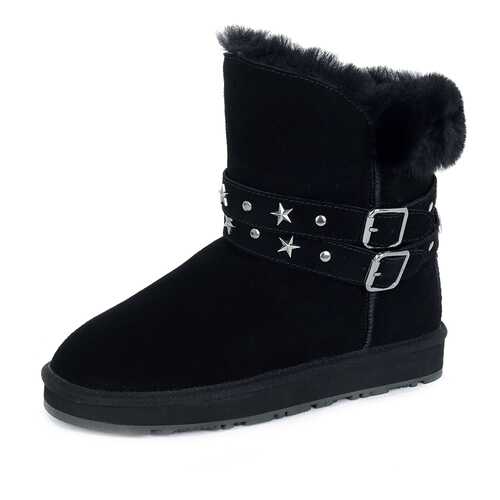 Угги женские Pierre Cardin 710018613 черные 41 RU в ТВОЕ