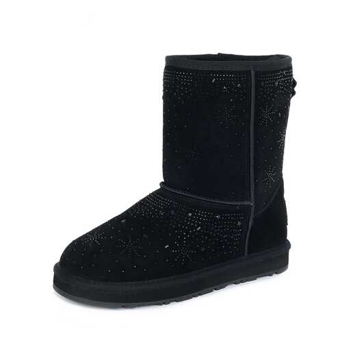 Угги женские Pierre Cardin 710018653 черные 40 RU в ТВОЕ