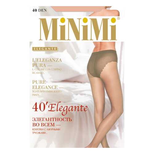 Колготки MiNiMi ELEGANTE 40, caramello min, 3/M в ТВОЕ